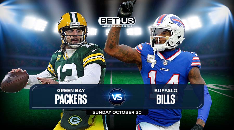 Bills Packers line, preview, odds, pick with same game parlay