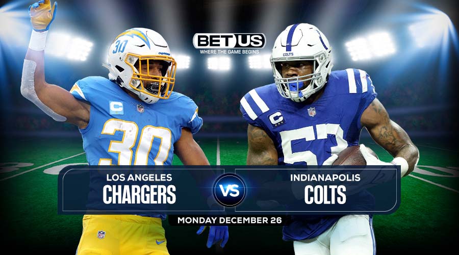 Chargers vs Colts Prediction, Preview, Odds and Picks, Dec. 26