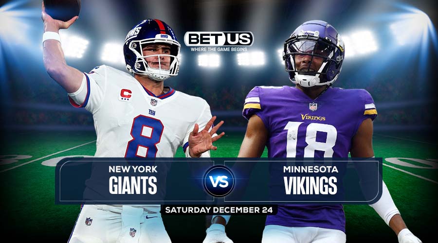 NFL Odds: Giants-Vikings prediction, odds and pick - 12/24/2022