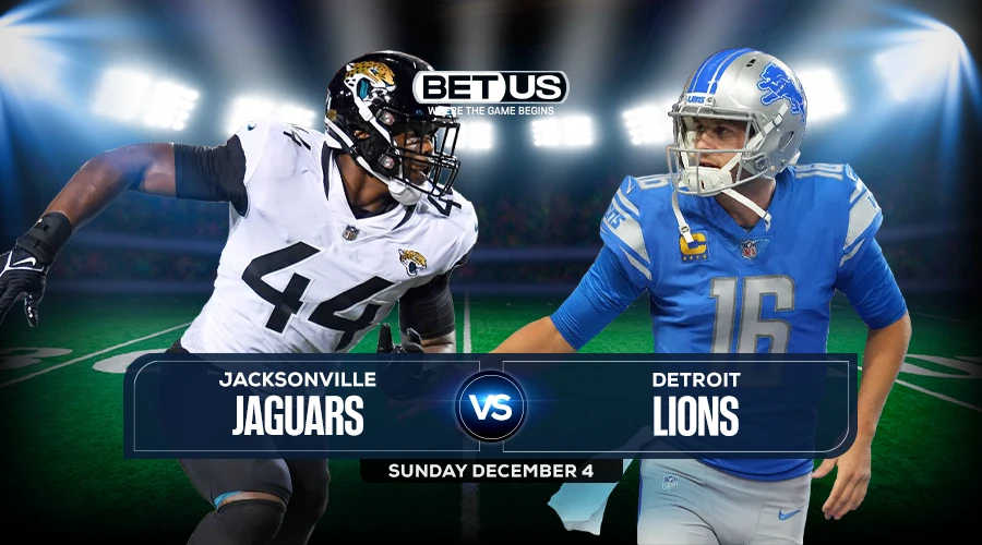 What channel is Jacksonville Jaguars game today vs. Lions? (12/4