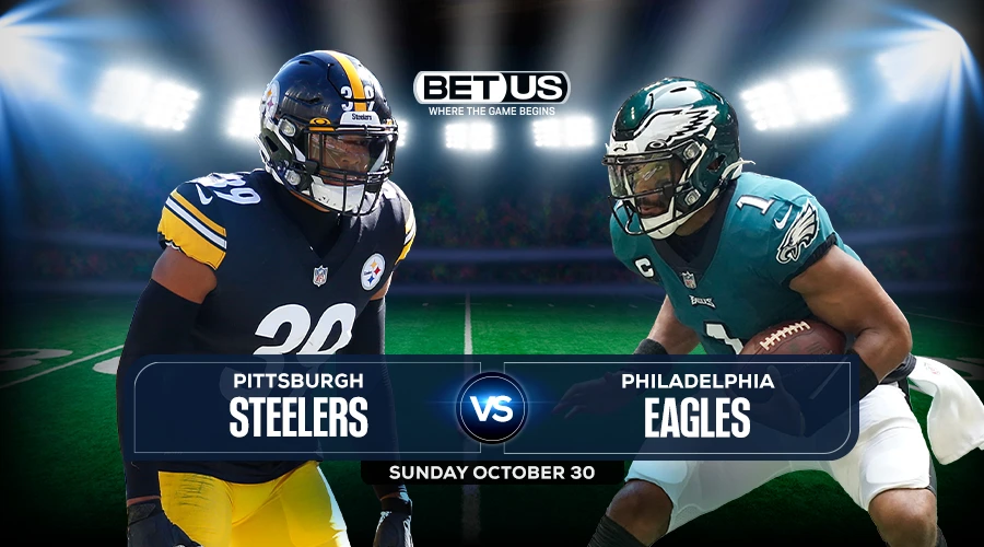 Steelers vs Eagles Oct. 30 Prediction, Preview, Odds & Picks