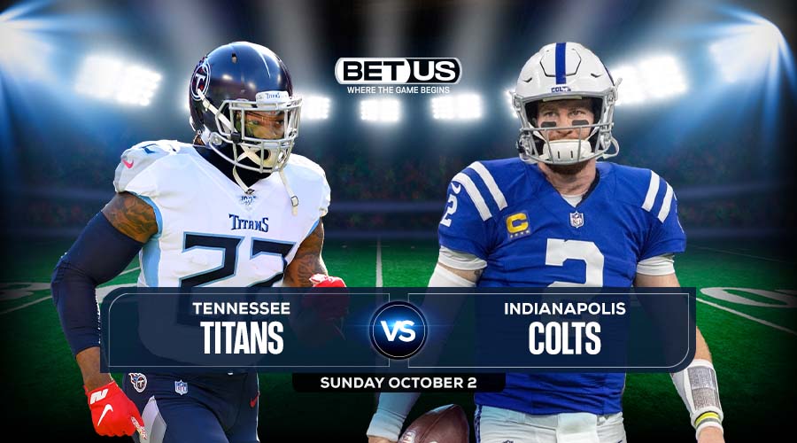 Tennessee Titans at Indianapolis Colts picks, odds for NFL Week 5 game