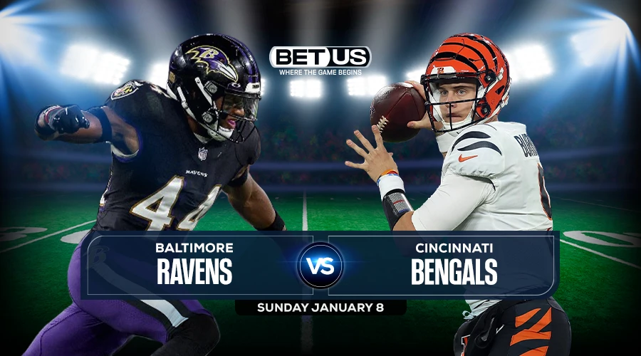 Ravens Vs Bengals Prediction Stream Odds And Picks Jan 8 9396