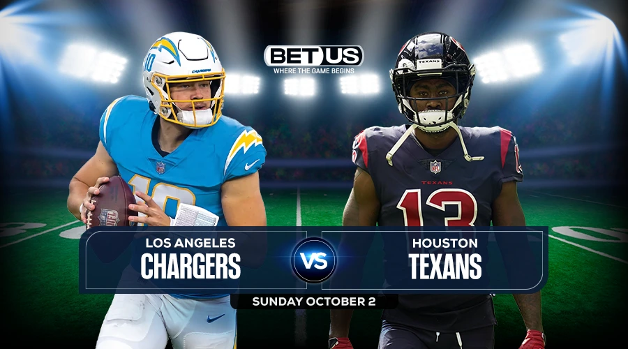 Chargers vs Texans Prediction, Stream, Picks and Odds
