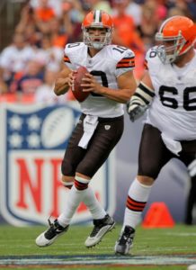 Broncos acquire Brady Quinn from Cleveland for Hillis, draft picks – The  Denver Post