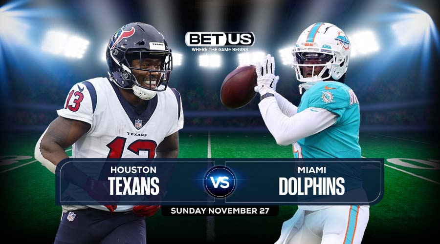 Houston Texans at Miami Dolphins predictions: Week 12