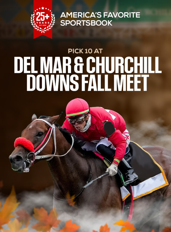 Pick 10 at Del Mar Churchill Downs Fall Meet BetUS Sportsbook & Casino