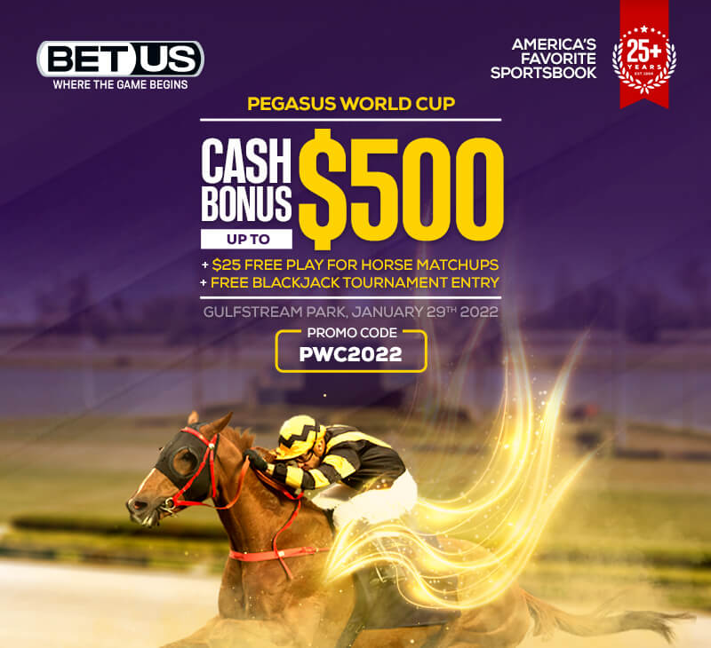 Pegasus World Cup Sign Up Promotion