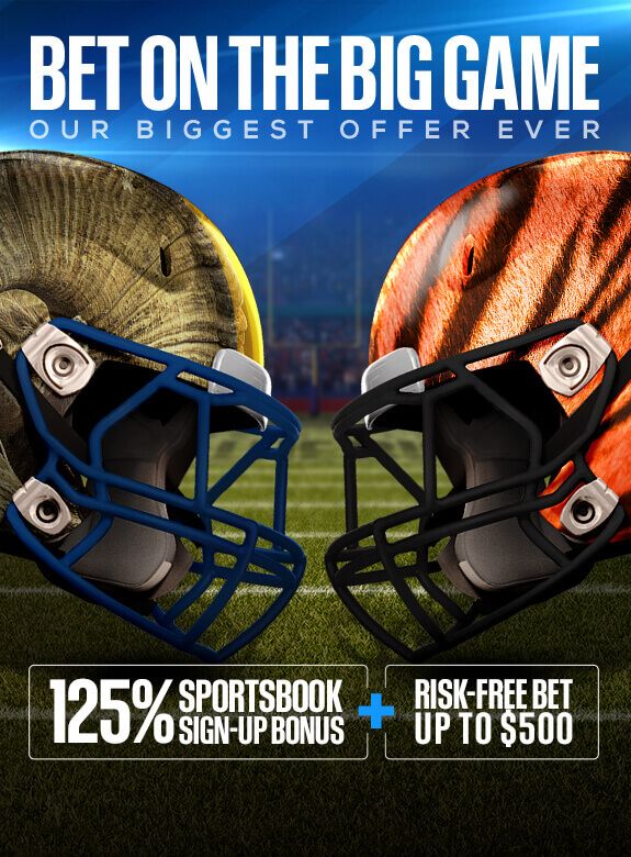 125% Sportsbook Sign-Up Bonus