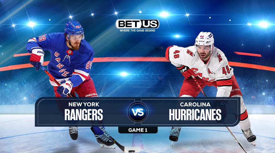 Rangers vs Hurricanes Game 1, Predictions, Odds & Picks