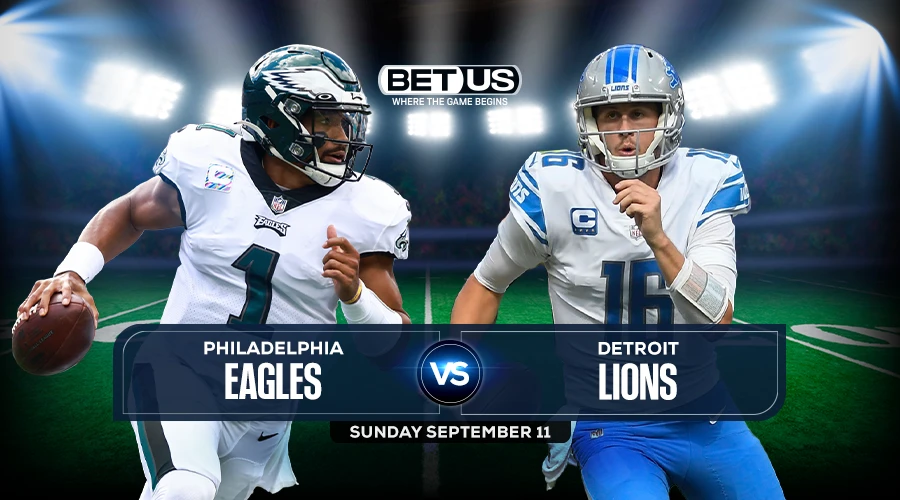 Eagles vs Lions Prediction, Preview, Live Stream, Picks & Odds