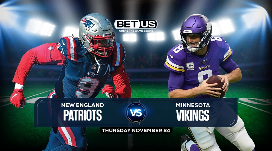 Patriots vs Vikings Opening Odds, Betting Lines & Prediction for