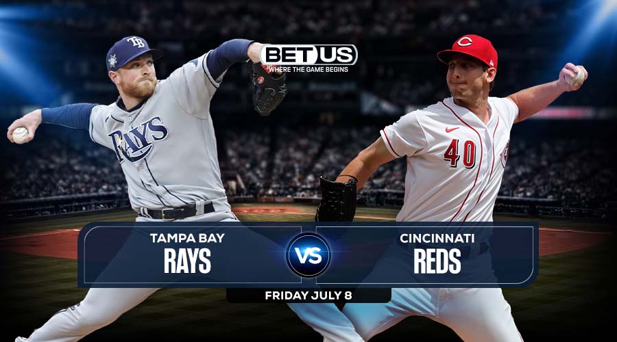 Rays vs Reds July 8 Predictions, Preview, Odds and Picks
