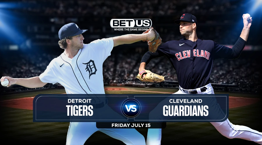 Tigers vs Guardians July 15, Prediction, Stream, Odds and Picks