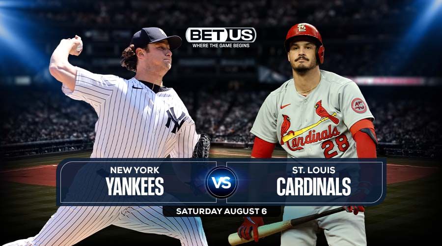 Yankees vs Cardinals Aug 6 Live Stream, Odds and Predictions
