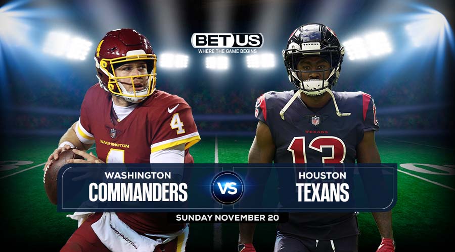 NFL Odds: Commanders-Texans prediction, odds and pick - 11/20/2022