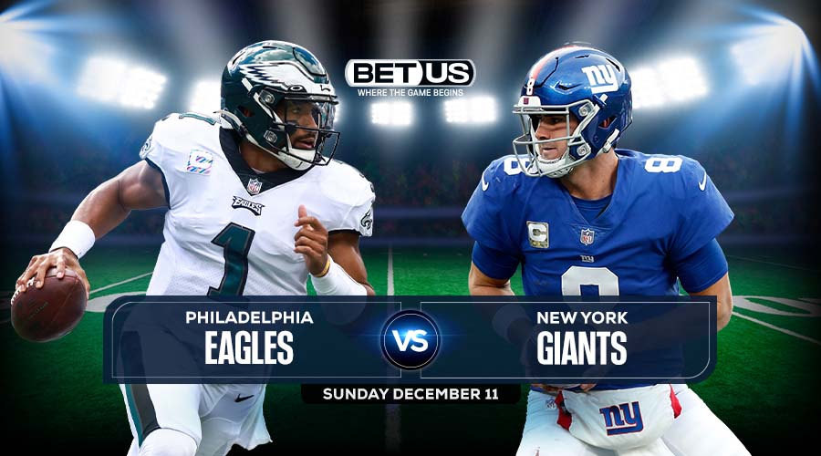 Eagles vs Giants Picks, Prediction, Preview, Stream, and Odds