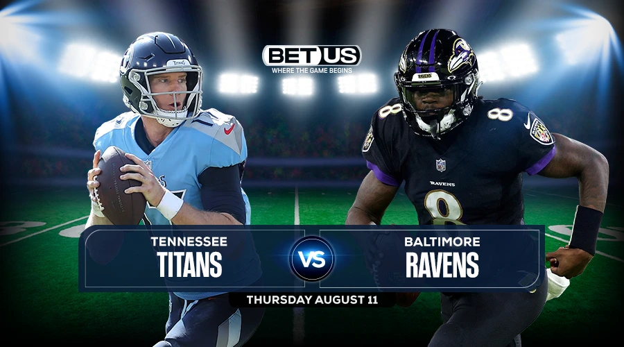 Titans vs Ravens Predictions, Preview, Stream, Odds & Picks