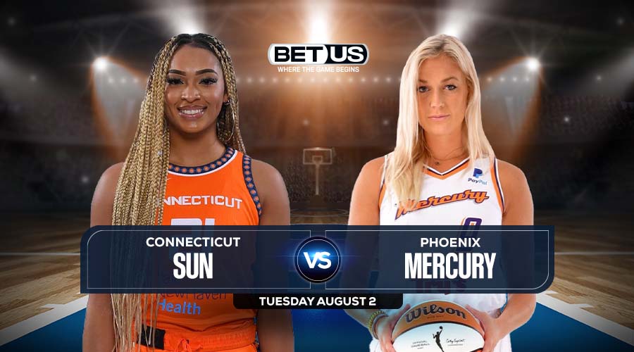 Mercury vs Sun Aug. 2 Predictions, Preview, Odds and Picks