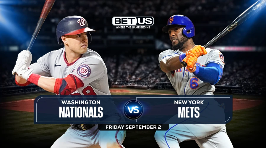 Nationals Vs Mets Sept 2, Predictions, Stream, Odds & Picks