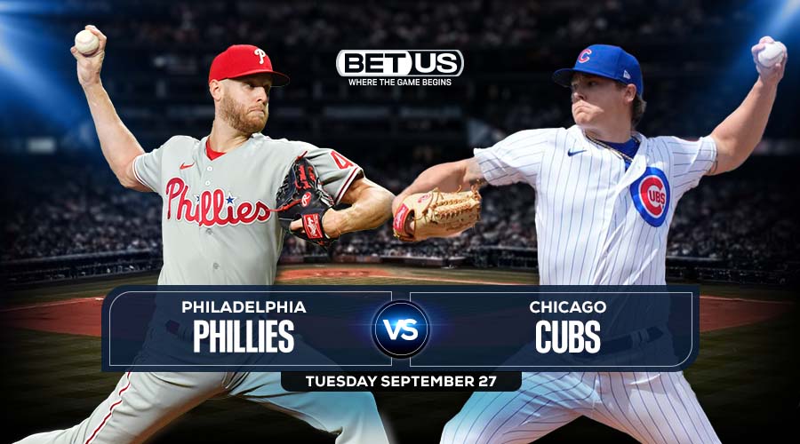 Phillies vs Cubs Prediction, Preview, Stream, Odds, Sept. 27