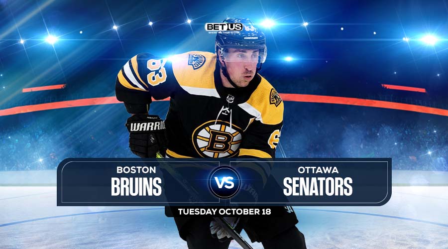 Bruins vs Senators Prediction, Preview, Stream, Odds & Picks