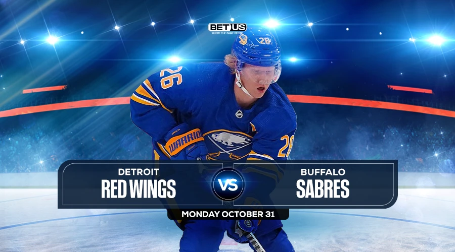 Red Wings Vs Sabres Oct 31, Prediction, Stream, Odds & Picks