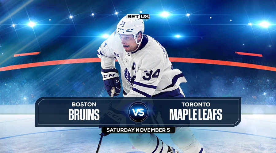 Bruins vs Maple Leafs Prediction, Preview, Stream, Odds, & Picks