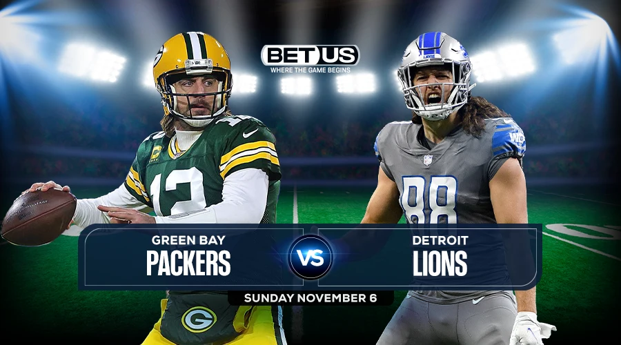 Packers vs Lions Prediction, Stream, Odds & Picks - Nov 6