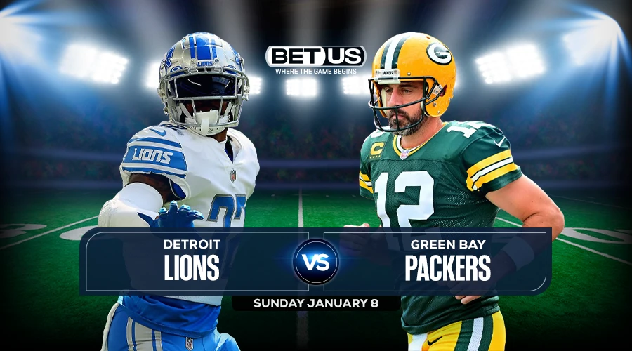 Lions vs Packers Prediction, Stream, Odds and Picks Jan 8