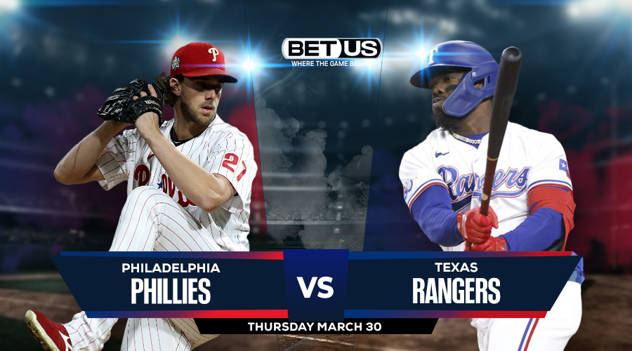 Phillies vs Rangers Prediction, Live Stream, Odds and Picks