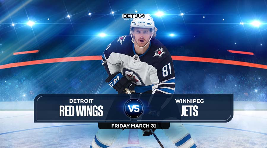Detroit Red Wings vs Winnipeg Jets Odds - Friday March 31 2023