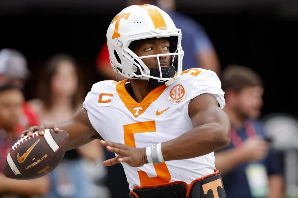 Hendon Hooker - Tennessee Vols White Jersey - Volunteers QB