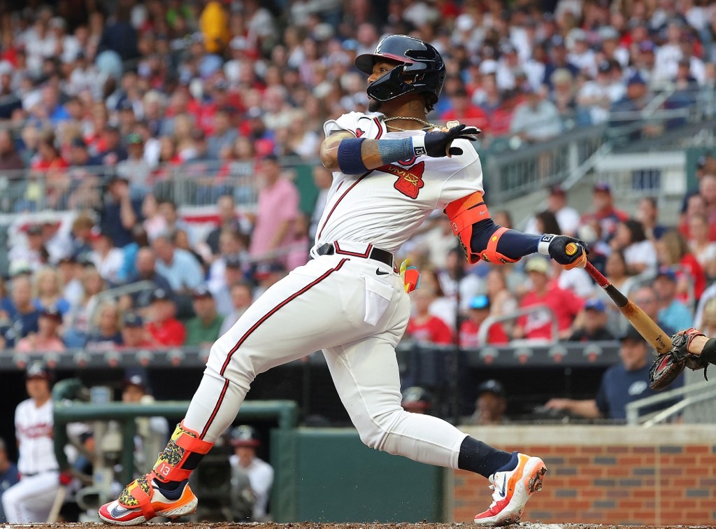 Marcell Ozuna's solo home run, 04/12/2022