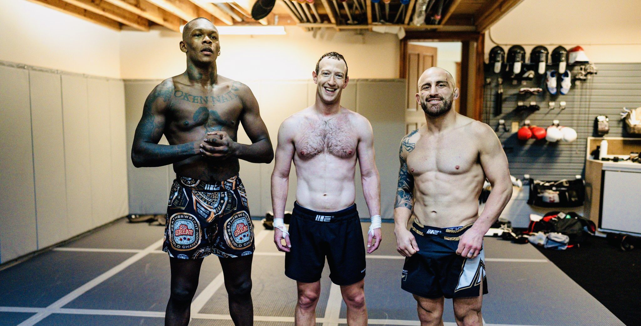 Mark Zuckerberg Is Ripped! Training With UFC Champs