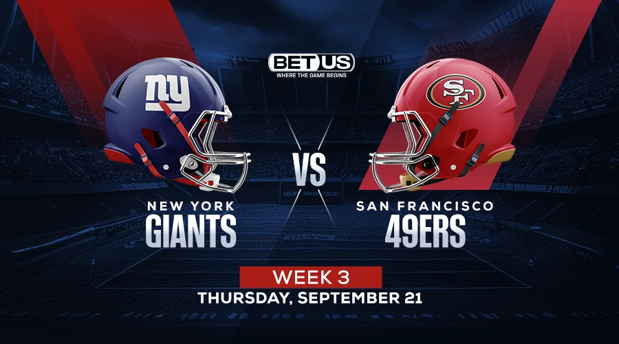 Giants vs 49ers NFL Week 3 Thursday Night Football picks and