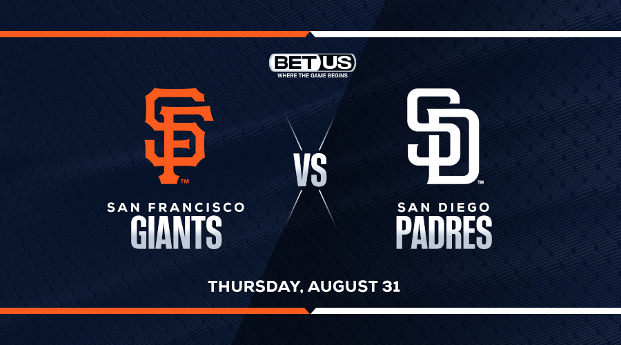 Picks, Prediction for Giants vs Padres on Thursday, August 31