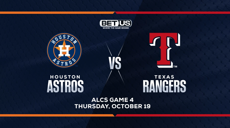 Astros vs. Rangers ALCS Game 2 Player Props Betting Odds