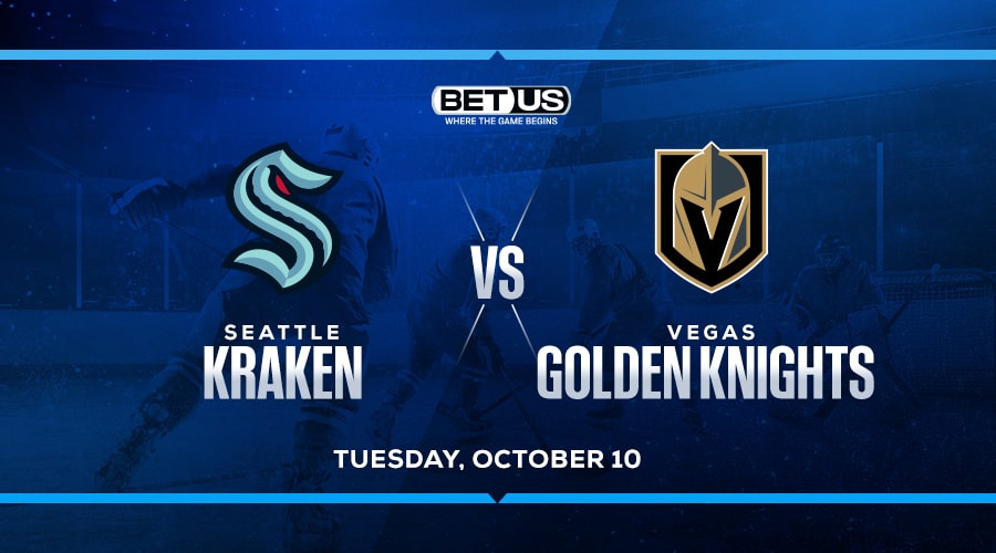 Bet on Golden Knights vs Kraken in Season Opener