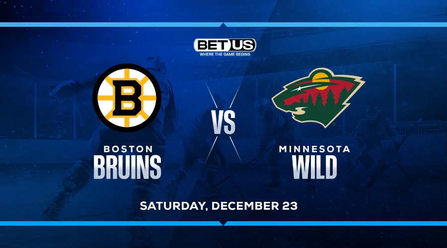 Take Bruins And The Odds For NHL Over Wild