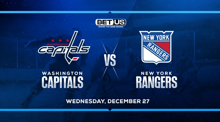 Take Rangers as NHL Best Bet vs Capitals