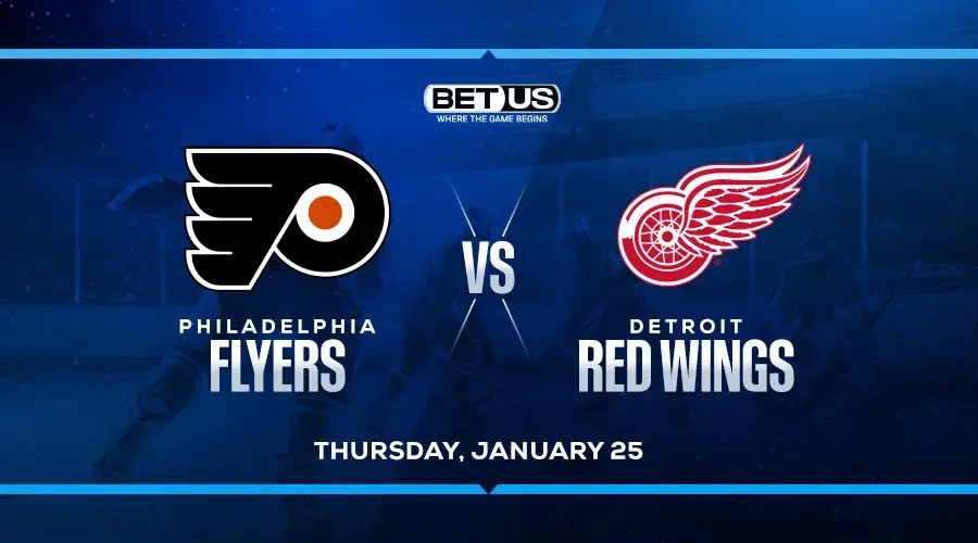 Flyers vs Red Wings Prediction and Moneyline Pick