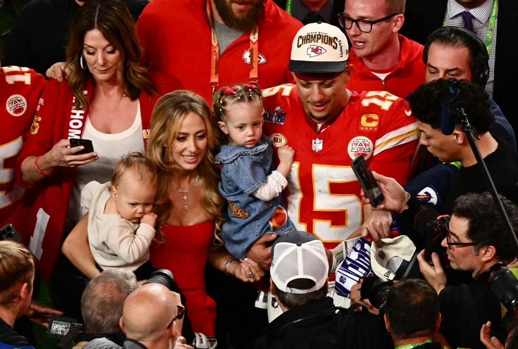 Patrick Mahomes Is in Full Dad Mode After Super Bowl Win