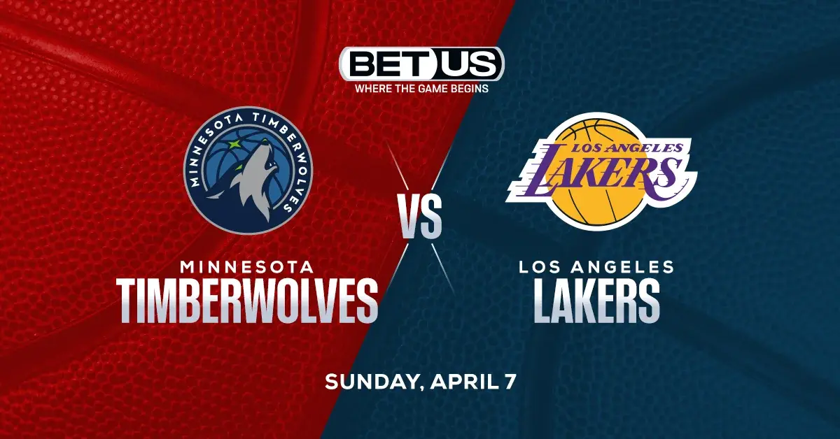 Timberwolves Vs Lakers Prediction, Odds And Picks Sunday, April 7