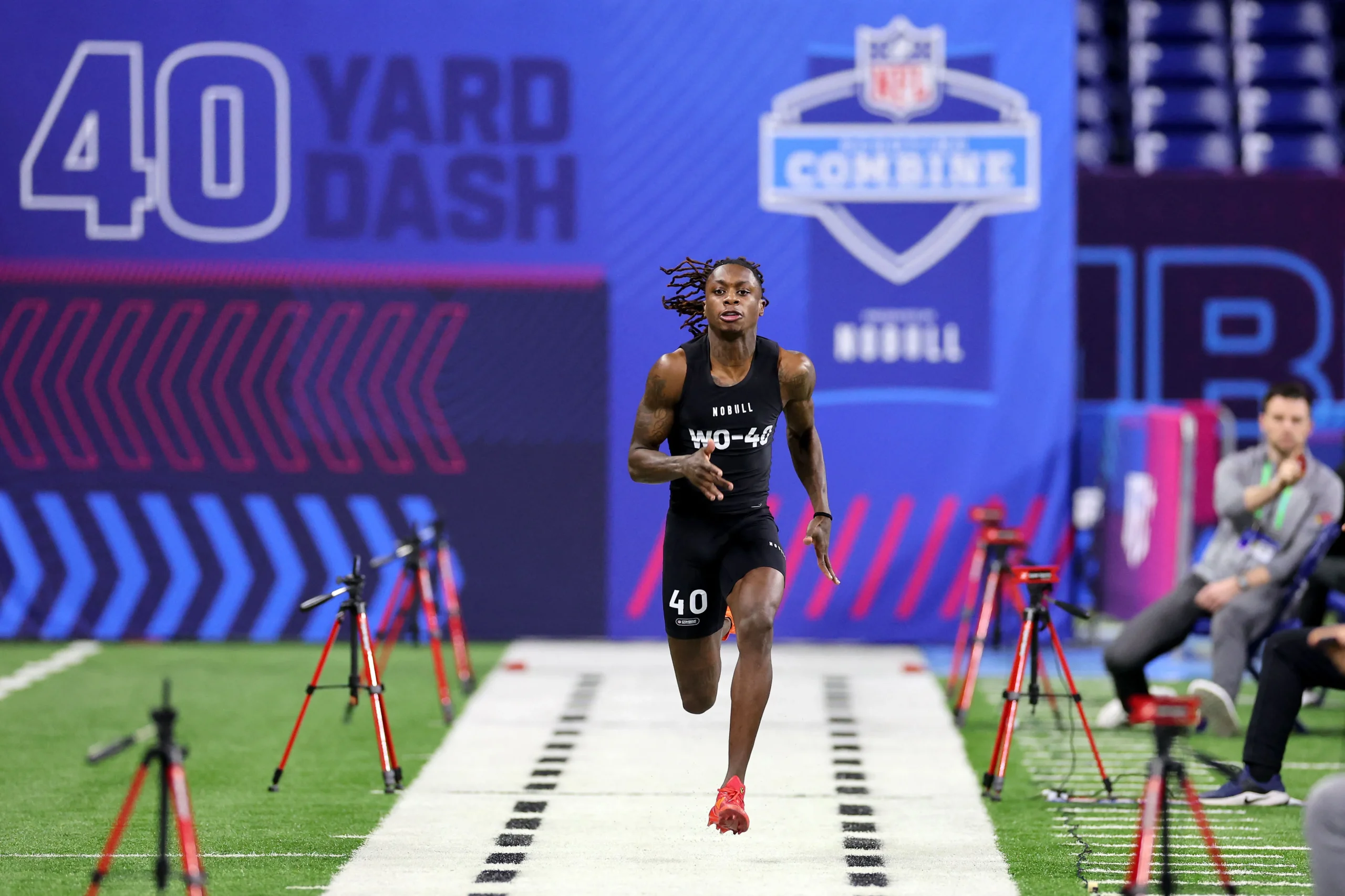 Is scoring a strong time in the 40-yard dash an indicator of greatness?