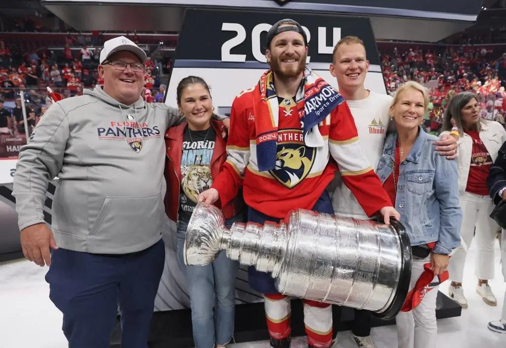 Matthew Tkachuk and His Family Celebrate His Stanley Cup Win in a Big Way