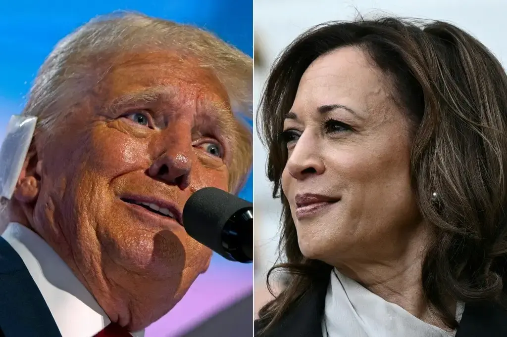 Harris trump opinion polls