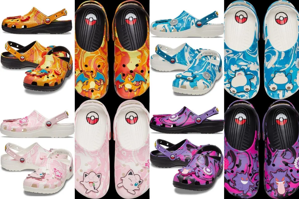 The Pokémon x Crocs Collab Looks Out of This World!